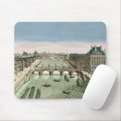 Perspektiven-Ansicht von Paris vom Pont königlich Mousepad (Mit Mouse)