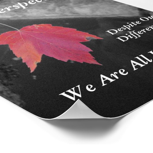 Perspektiven Poster (Ecke)