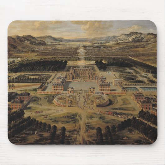 Perspektivenansicht des Chateaus Mousepad (Vorne)
