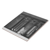 Perspektivenansicht des Porticoinnenraums, Esne Fliese (Seite)