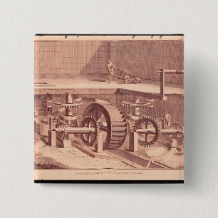 Perspektivenansicht von einem 'Patouillet Button