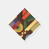 Perspektivpapier Napkins Serviette (Ecke)