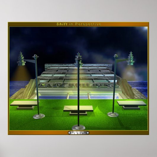 Perspektivverschiebung Poster (Vorne)