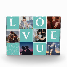 PERSSONALISIERTES COUPLE FOTO COLLAGE GIFT FÜR SPO