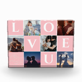 PERSSONALISIERTES COUPLE FOTO COLLAGE GIFT FÜR SPO