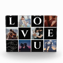 PERSSONALISIERTES COUPLE FOTO COLLAGE GIFT FÜR SPO