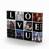 PERSSONALISIERTES COUPLE FOTO COLLAGE GIFT FÜR SPO (Rechts)