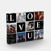 PERSSONALISIERTES COUPLE FOTO COLLAGE GIFT FÜR SPO (Links)