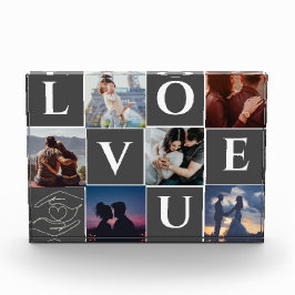 PERSSONALISIERTES COUPLE FOTO COLLAGE GIFT FÜR SPO