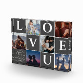 PERSSONALISIERTES COUPLE FOTO COLLAGE GIFT FÜR SPO (Rechts)