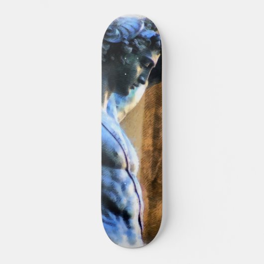 Persus Sculptture Illustraation Skateboard (Vorderseite)