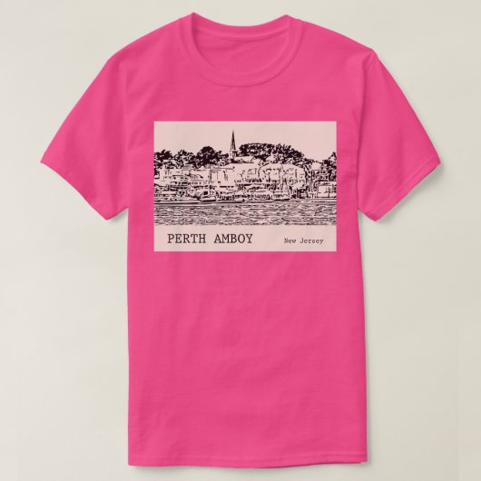 Perth Amboy New Jersey T-Shirt (Design vorne)