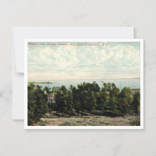 Perth Amboy NJ, Bird's Eyes View 1910s Postkarte