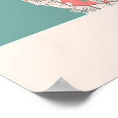 Perth - Australia Chalk City Map Poster (Ecke)