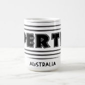 Perth Australia City Sign Kaffeetasse (Mittel)