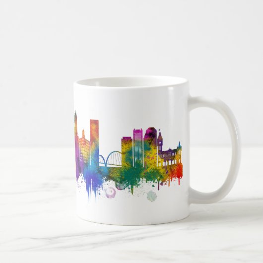 Perth Australia Skyline Kaffeetasse (Rechts)