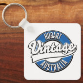 Perth Australia Vintag Logo Schlüsselanhänger (Vorderseite)