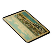 Perth Australia Vintage Travel Magnet (Rechte Seite)