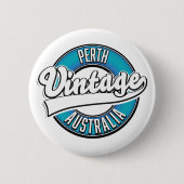 Perth Australia Vintages Logo Button (Vorderseite)