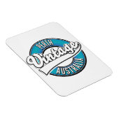 Perth Australia Vintages Logo Magnet (Rechte Seite)