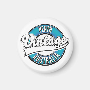 Perth Australia Vintages Logo Magnet