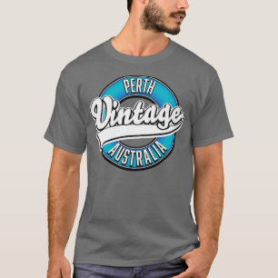 Perth Australia Vintages Logo T-Shirt