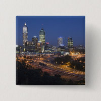 Perth, Australien. Aussicht auf die Innenstadt von