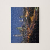 Perth, Australien. Aussicht auf die Innenstadt von Puzzle (Vertikal)