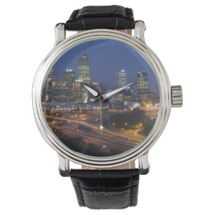 Perth, Australien. Blick auf die Innenstadt von Pe Armbanduhr