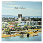Perth, Australien Panoramasicht Fliese (Vorderseite)