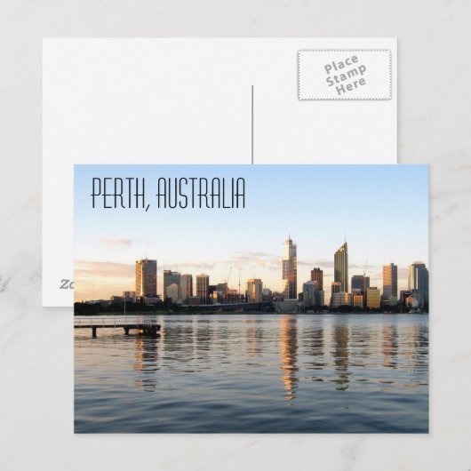 Perth, Australien Postcard Postkarte (Vorne/Hinten)