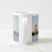 Perth CBD von Mill Point Perth Western Australien Jumbo-Tasse (Rückseite)