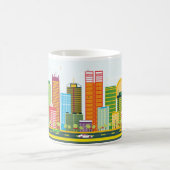 PERTH City Illustration Kaffeetasse (Mittel)