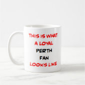 perth fan, loyal kaffeetasse (Links)