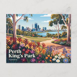 Perth King's Park Australien Postkarte