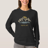 Perth New York Mountain Sunset Sunrise NY T-Shirt (Vorderseite)