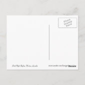 Perth Night Skyline - Postkarte (Rückseite)