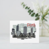 Perth Postkarte (Stehend Vorderseite)