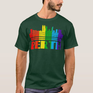 Perth Pride Perth LGBT Geschenk LGBTQ Support T-Sh T-Shirt