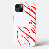 Perth - schöner iPhone Case (Rückseite)