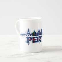 Perth Schottland Tartan Tasse Schottisch