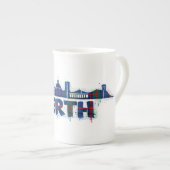 Perth Schottland Tartan Tasse Schottisch (Vorderseite Rechts)