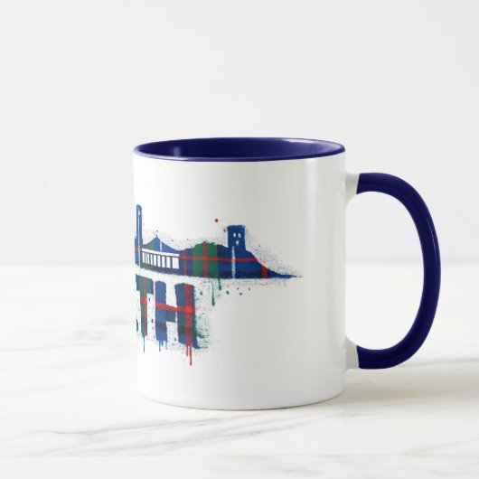 Perth Schottland Tartan Tasse Schottisch  (Rechts)