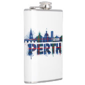 Perth Schottland Tartan Tasse Schottisch  Flachmann (Rechts)
