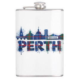 Perth Schottland Tartan Tasse Schottisch  Flachmann