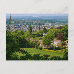 Perth Scotland Cityscape View Postcard Postkarte