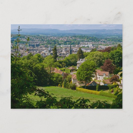 Perth Scotland Cityscape View Postcard Postkarte (Vorderseite)