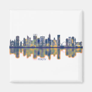 Perth Skyline Magnet