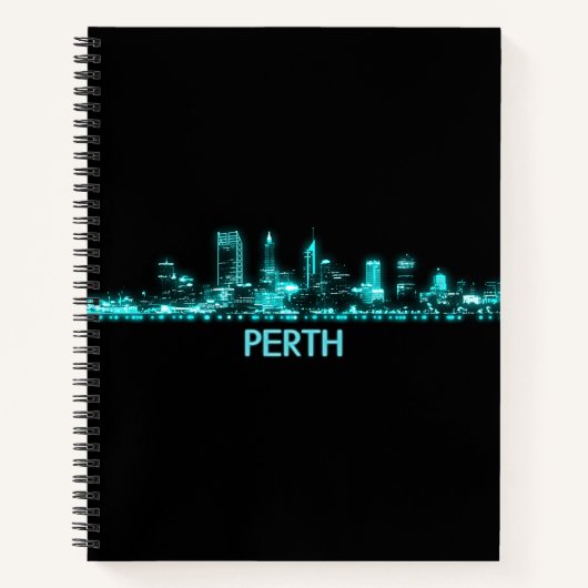 Perth Skyline Notizblock (Vorderseite)