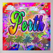 Perth Vista Express Poster (Vorne)
